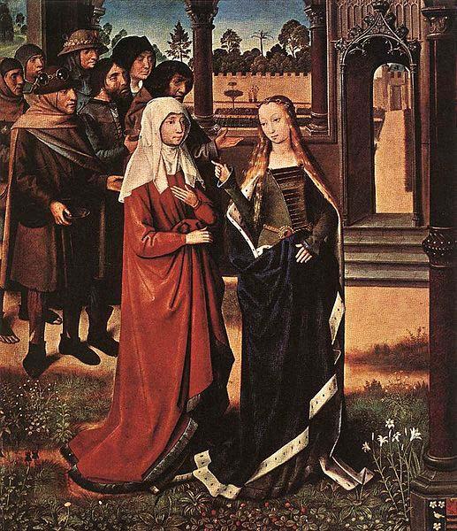 Master of the Legend of St. Lucy Scene from the St Lucy Legend oil painting image